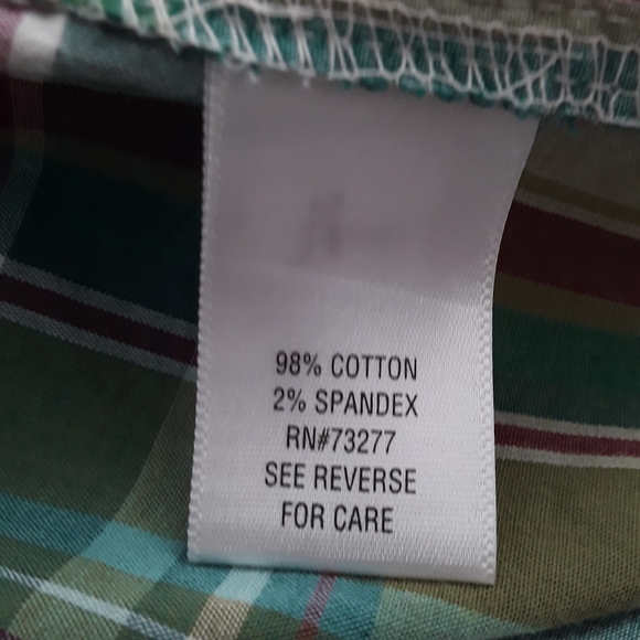 Sonoma Life + Style Womens plaid button front top - Picture 6 of 6